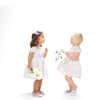 Little Girls Party Dress - Pink Flamingos